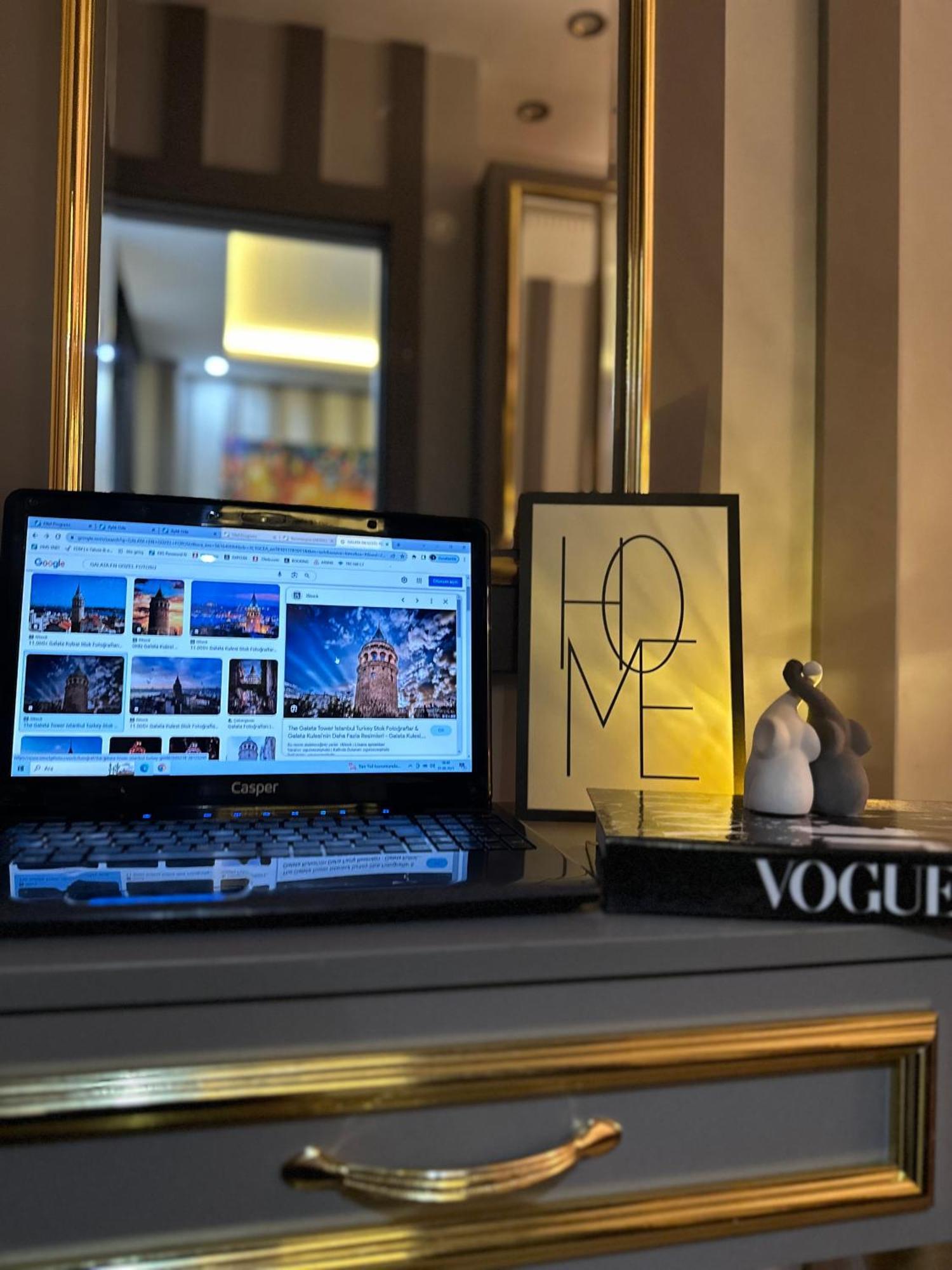 Taksim Larissa Hotel Suites Isztambul Kültér fotó