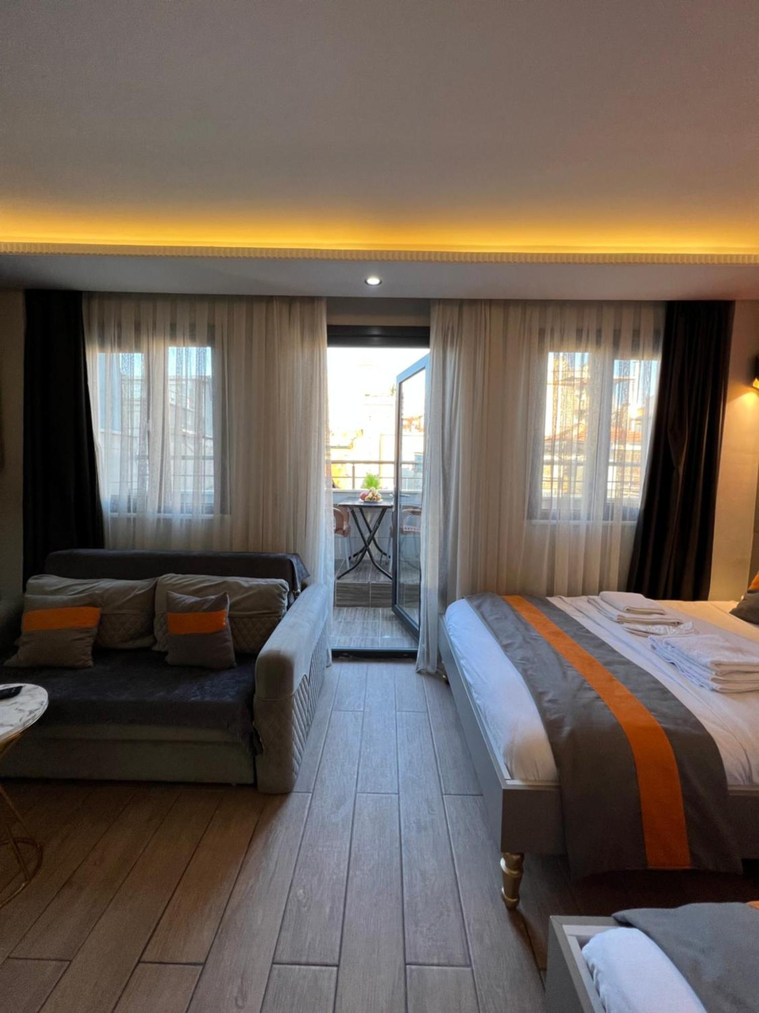 Taksim Larissa Hotel Suites Isztambul Kültér fotó
