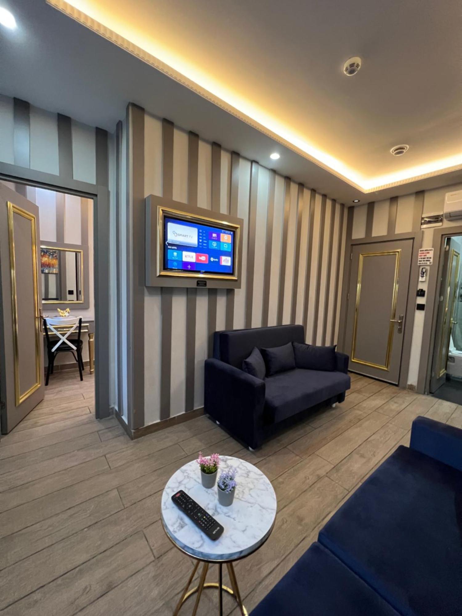 Taksim Larissa Hotel Suites Isztambul Kültér fotó