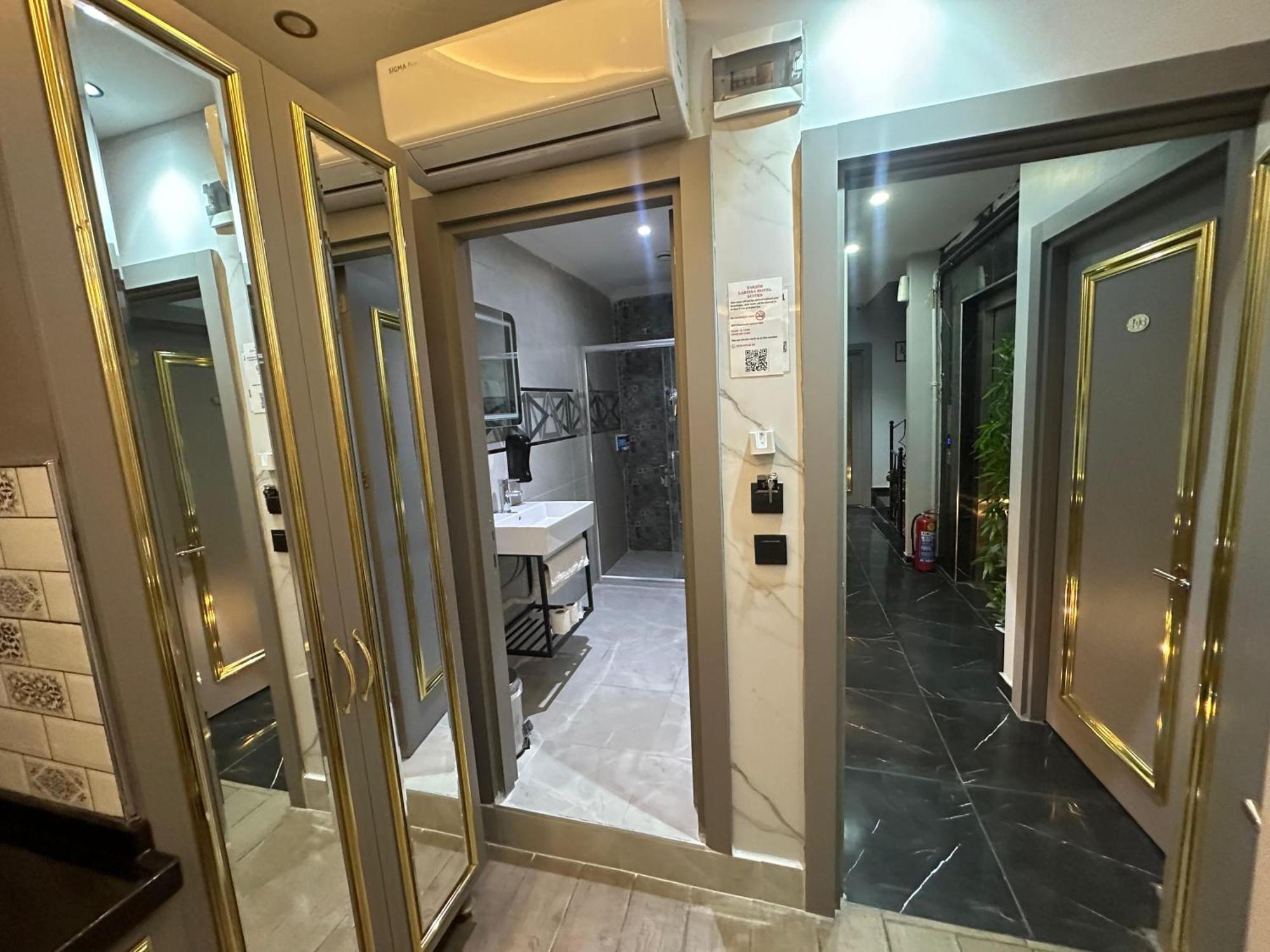 Taksim Larissa Hotel Suites Isztambul Kültér fotó