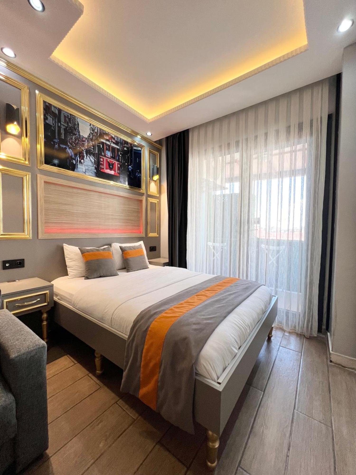 Taksim Larissa Hotel Suites Isztambul Kültér fotó