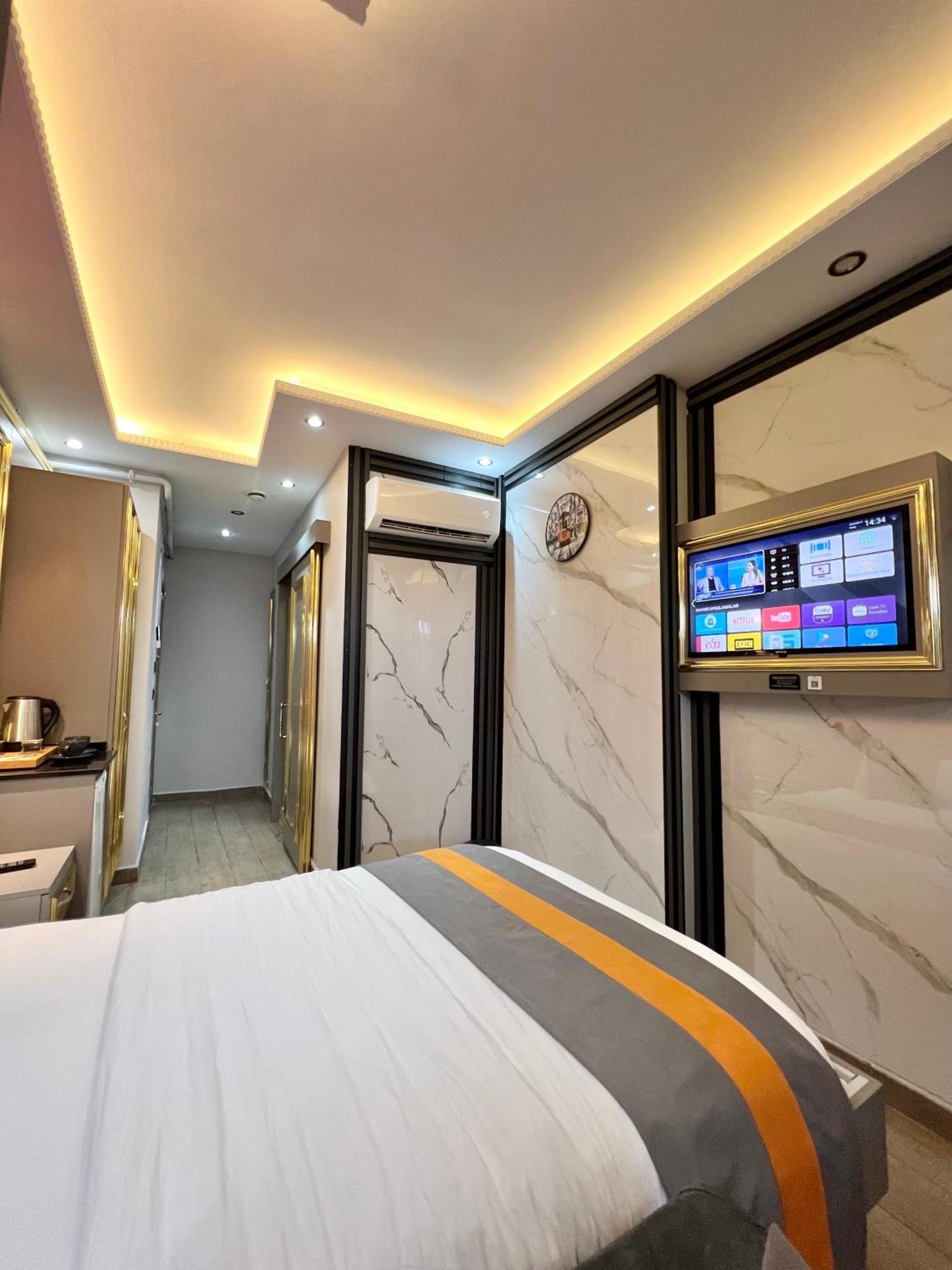 Taksim Larissa Hotel Suites Isztambul Kültér fotó