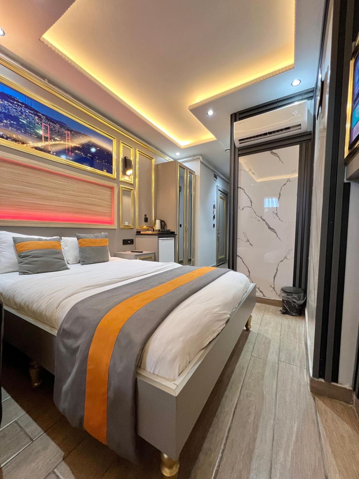 Taksim Larissa Hotel Suites Isztambul Kültér fotó