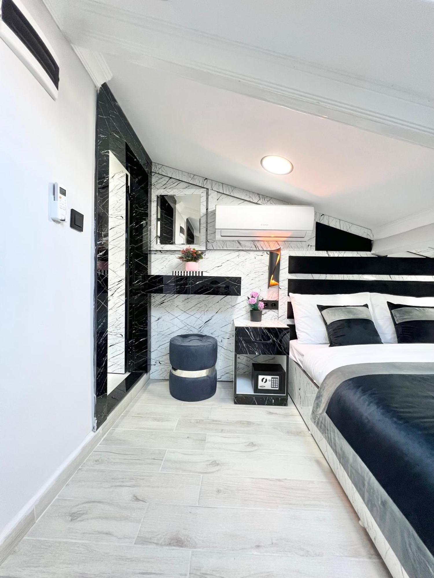 Taksim Larissa Hotel Suites Isztambul Kültér fotó