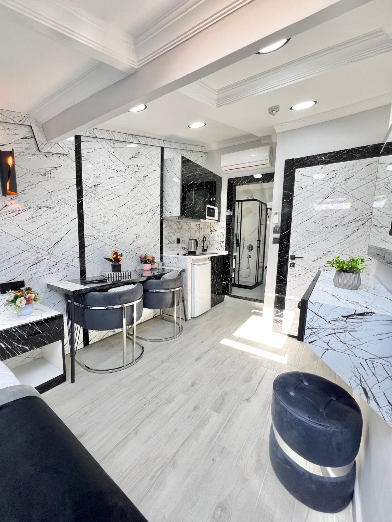 Taksim Larissa Hotel Suites Isztambul Kültér fotó