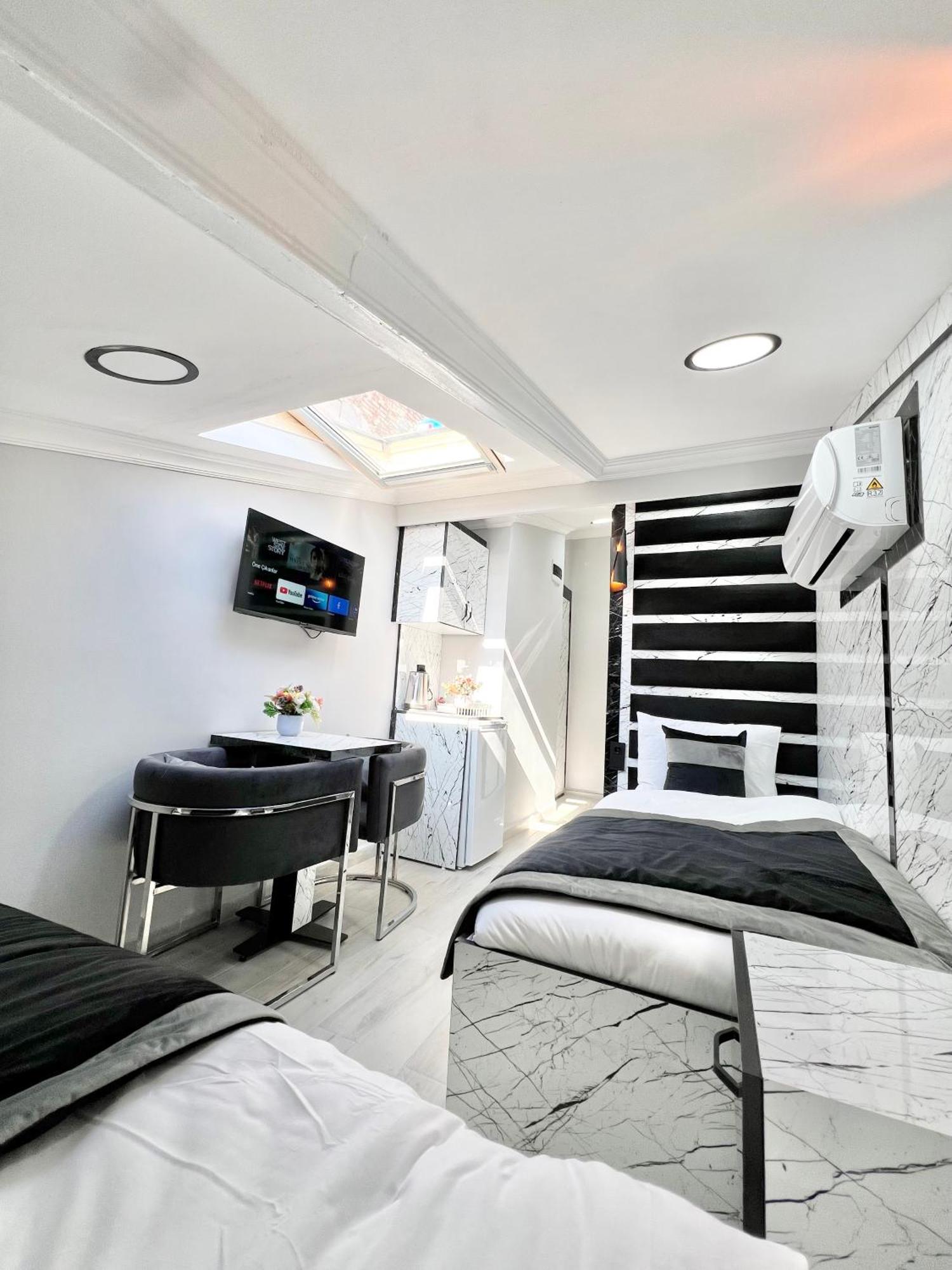 Taksim Larissa Hotel Suites Isztambul Kültér fotó