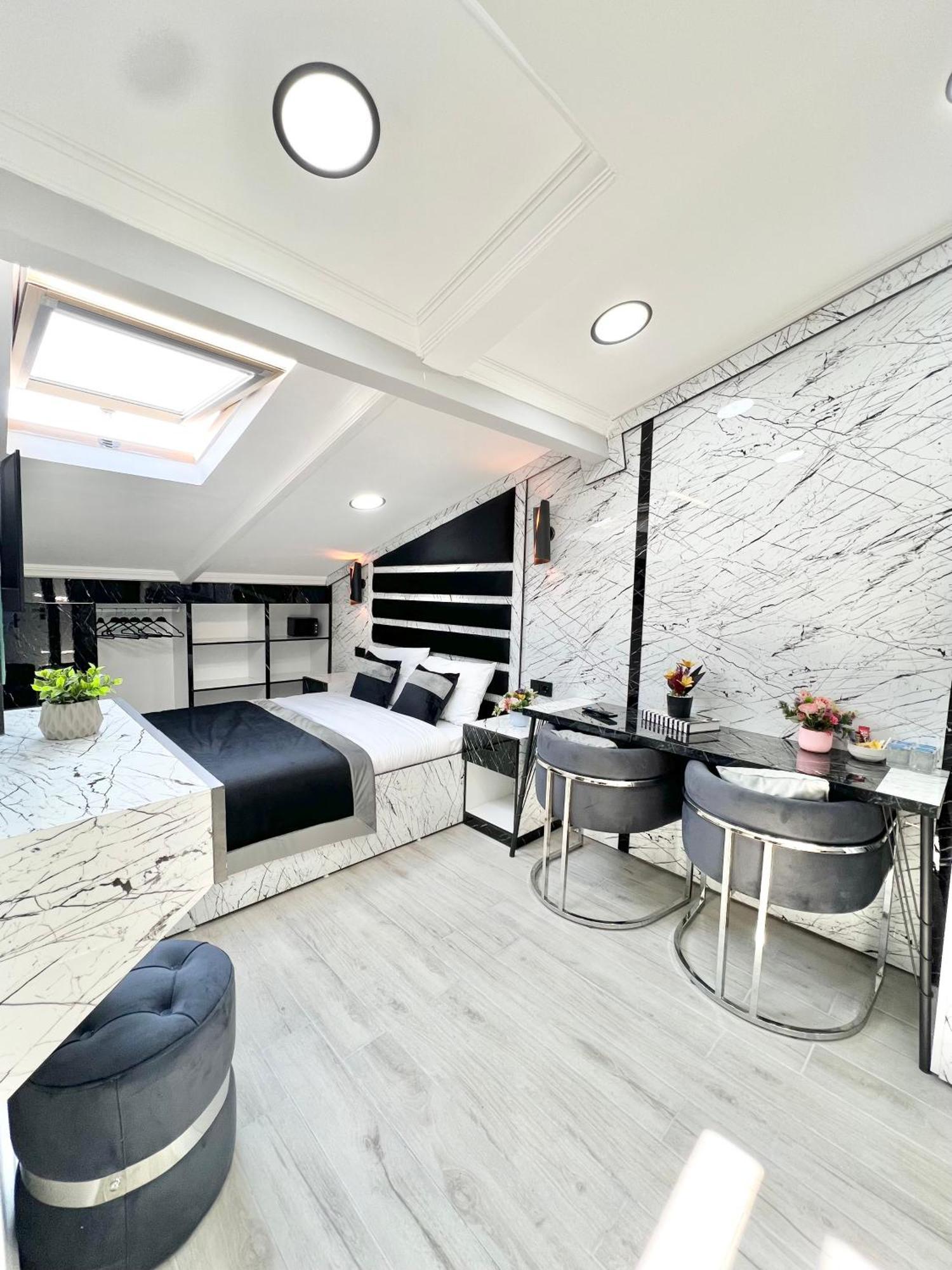 Taksim Larissa Hotel Suites Isztambul Kültér fotó